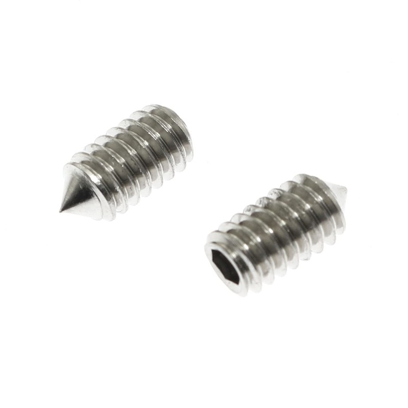 Set Screws Maxmoral 20pcs #8-32 x 5/16" Stainless Steel Cone