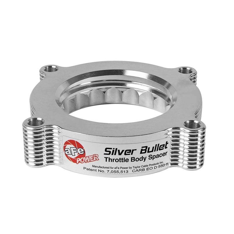 aFe Power Silver Bullet Throttle Body Spacer Kit Ford F-150