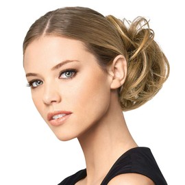 Modern Chignon Color R25 GINGER BLONDE - Hairdo Extensions Claw Clip Loose Hair Bun Tru2Life Heat Friendly Synthetic Soft Waves Hairpiece