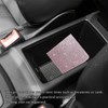 JUSTTOP Car Registration and Insurance Card Holder, Leather Vehicle Glove