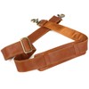 Polare Full Grain Leather Adjustable Replacement Shoulder Strap with Metal
