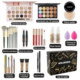 Kit de Maquillaje Todo en Uno - Set de Regalo de Maquillaje Profesional para Mujeres