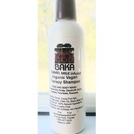 Baka Beautiful Organic Therapy 3n1 Shampoo/Condition Face Body Wash 8 oz