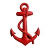 New Red Anchor Emblem Anchor Badge Thick Decal Universal for