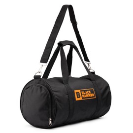 Black Hammer Shoe Holder Work Bag - Ideal for Traders, Men, and Women Perfect for Work, Travel and Gym