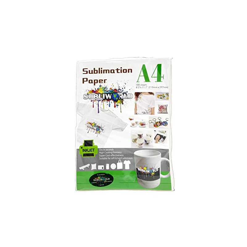 SUBLIWORLD Paper A4 SUBLIMATION