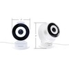 Smart Wi-Fi Indoor Camera 2-Pack with Smart Wall Tap Outlets,