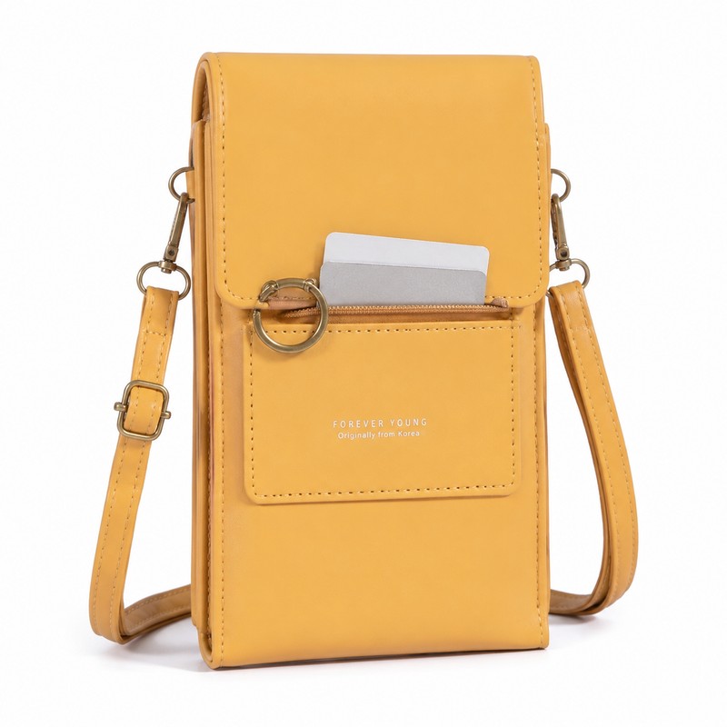 Women’s Crossbody Phone Purse with Touch Screen Wallet Design –