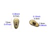 Push in Metal Glasses Nose Pad Anti-Slip Titanium Eyeglass Replacement