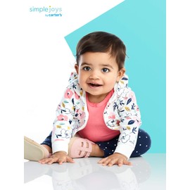 Simple Joys by Carter's Baby Girls' 4-Piece Jacket, Pant, and Bodysuit Set