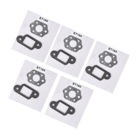 Carburador con Junta, Filtro de Combustible, colector de admisión para Motosierra Stihl 017 018 MS170 MS180, 5 Sets Gasket