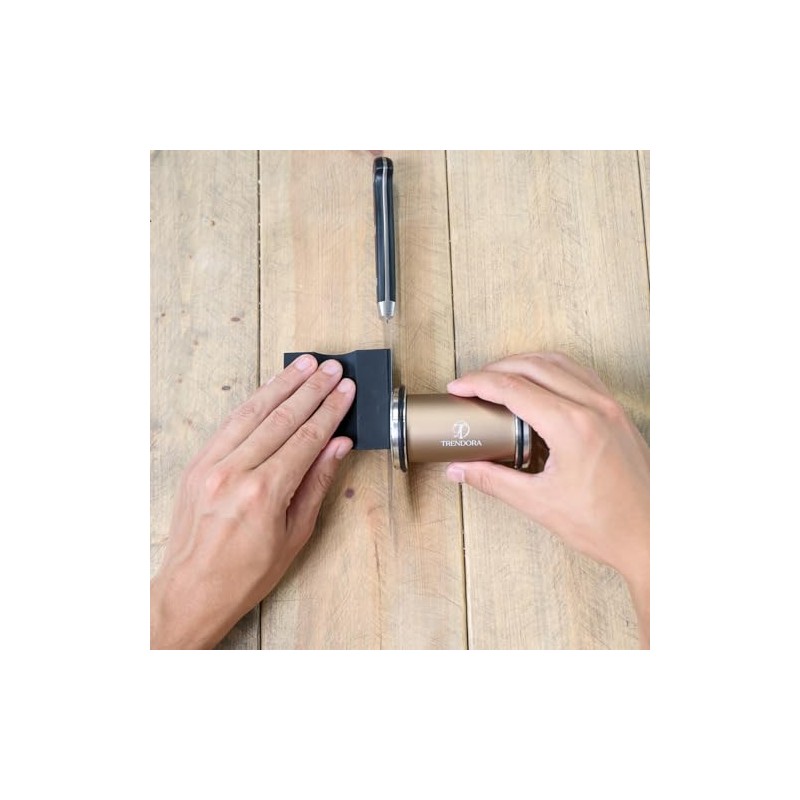 TRENDORA Heavy Duty Knife Sharpener: Engineered in Japan, Knife Blade