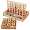 Glintoper Tic Tac Toe & 4 in a Row Table