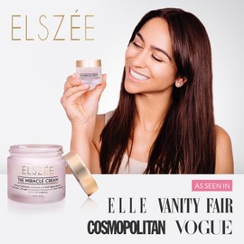 ELSZÉE The Miracle Cream - Anti-Aging Face & Neck Cream with Gold Particles | Intense Hydration & Wrinkle Repair | Plumping & Smoothing Formula for Luminous Skin | Luxury Skincare | 1.7 oz