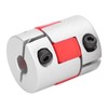 3Pcs Flexible Coupler Aluminum Alloy Ball Screw Coupling Kit Motor