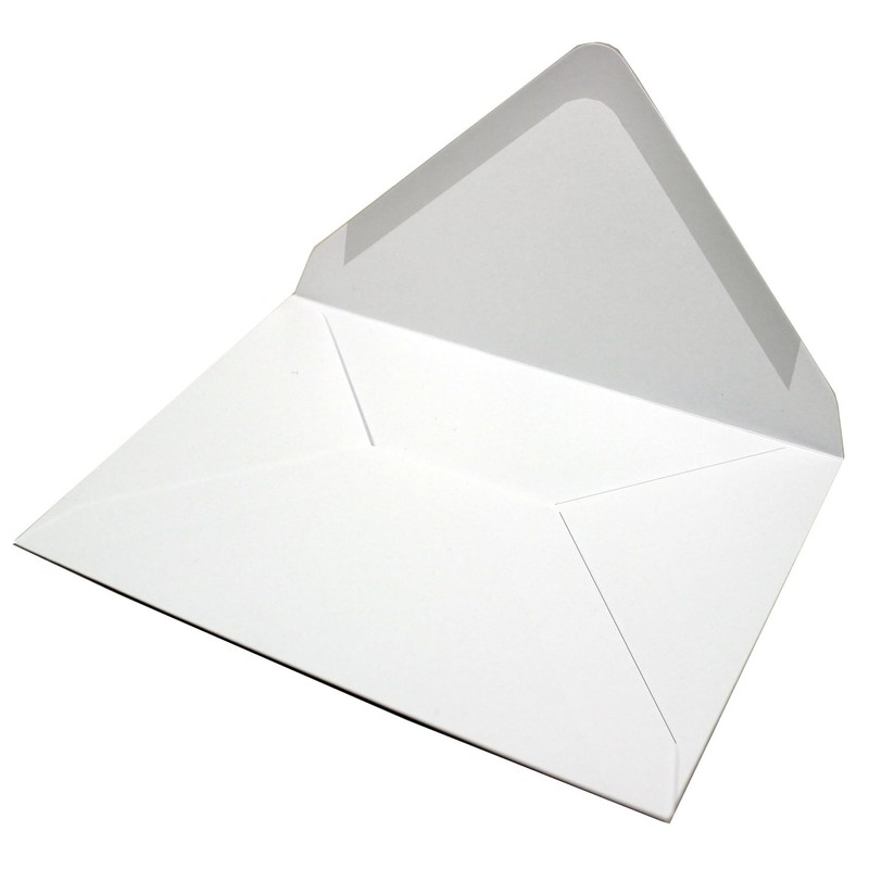 (Choose Pack) C5 / C6 Gummed Flap Envelopes Pure White