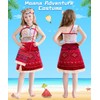 Moana Costume for Kids, Adventure Dress Up for Girls with
