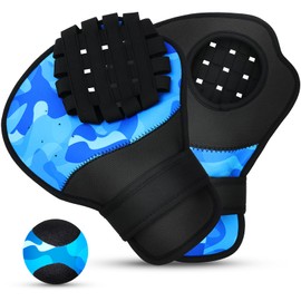 Water Baseball Glove Set, Pool Toys for Youth Adults, Beach Games with Bouncing Ball, Waterproof Catch Mitt, Outdoor Summer Toys (Blue, 2Pack)