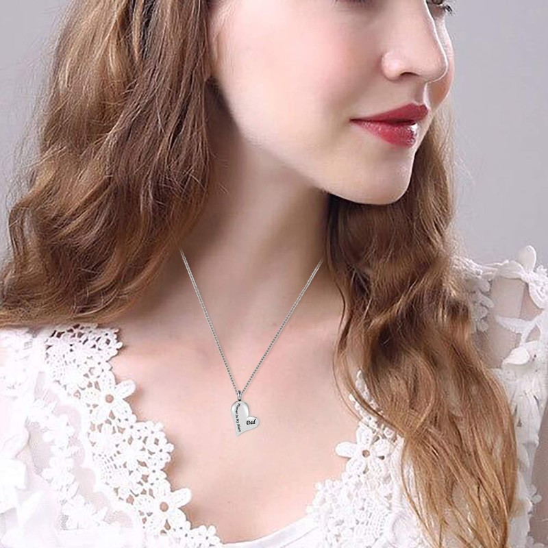 Cremation Urn Necklace Engraved Brother Forever In My Heart Stainless