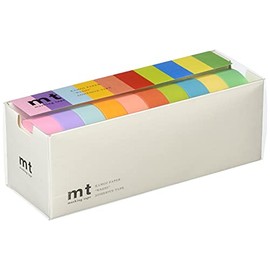 MT Washi MT10P003 Juego cintas adhesivas, colores brillantes, 10 unidades