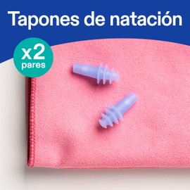 Senti2 4 x Water Protection Plugs for Swimming (2 Pairs)