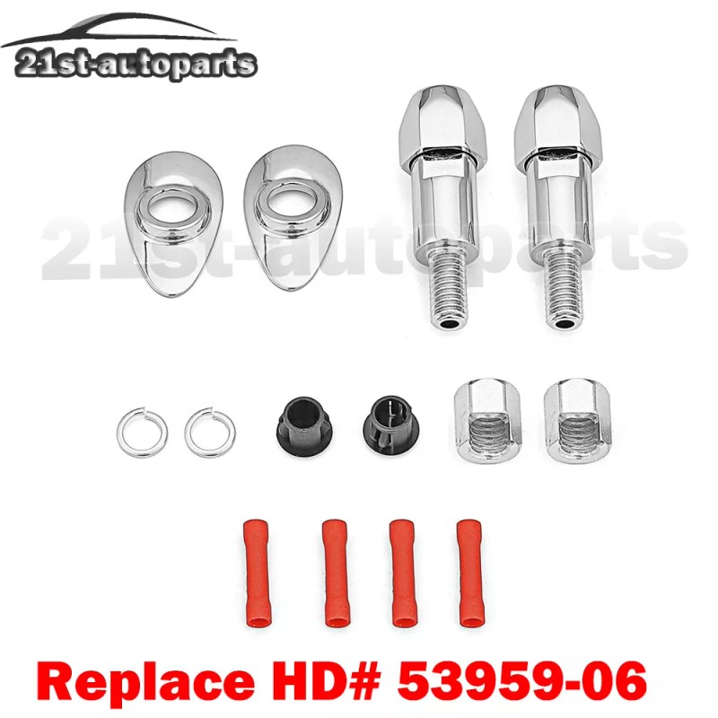 21ST Rear Turn Signal Light Relocation Kit For Harley 2003-2015