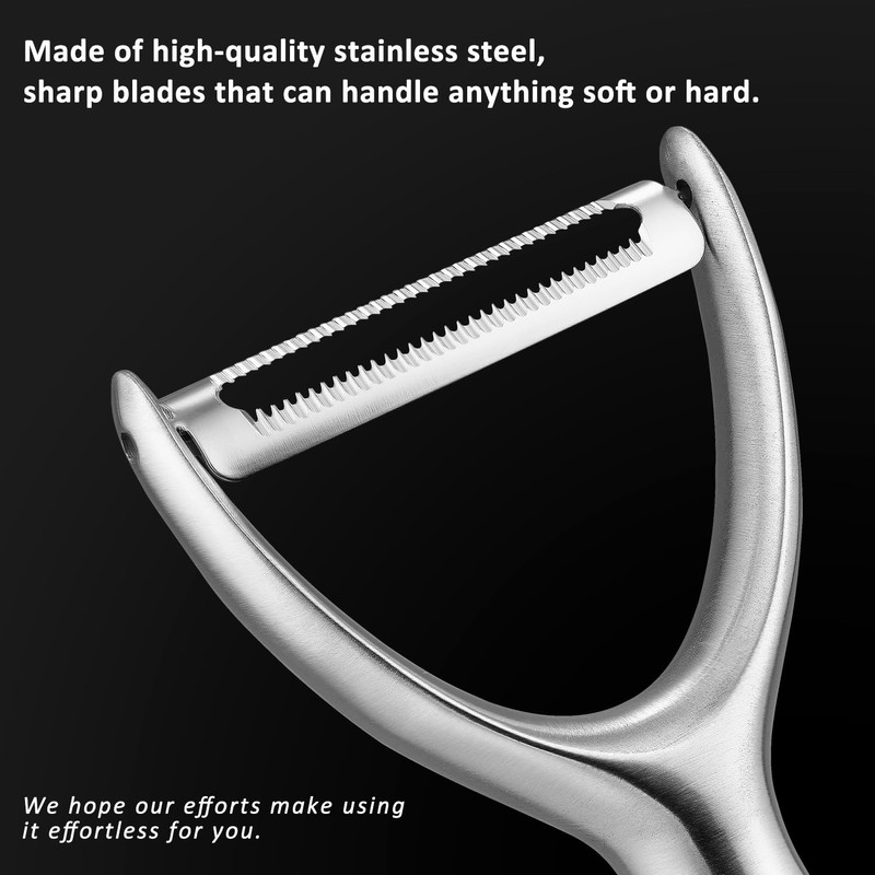 Serrated Blade Premium Y Type 304 Stainless Steel Multifunctional Kitchen