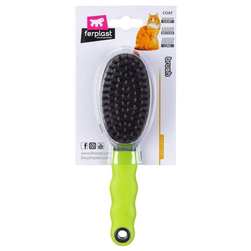 Ferplast Gro 5796 Brush for Cats, 19.5 x 5.5 x