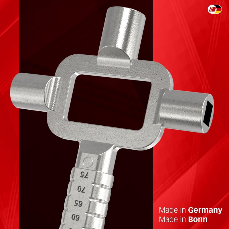 Multipick Universal Key Short [Made in Germany] Construction Key –