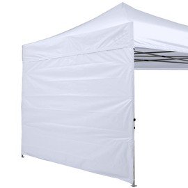 ABCCANOPY Side Panel for 2.5x2.5M Straight Leg Gazebo,1 Pack Sidewall Only (White)