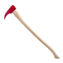 COUNCIL TOOL Hookaroon - 1.5 lb Logging Tool with 36" Curved Wooden Handle & Forged Steel Head - 150