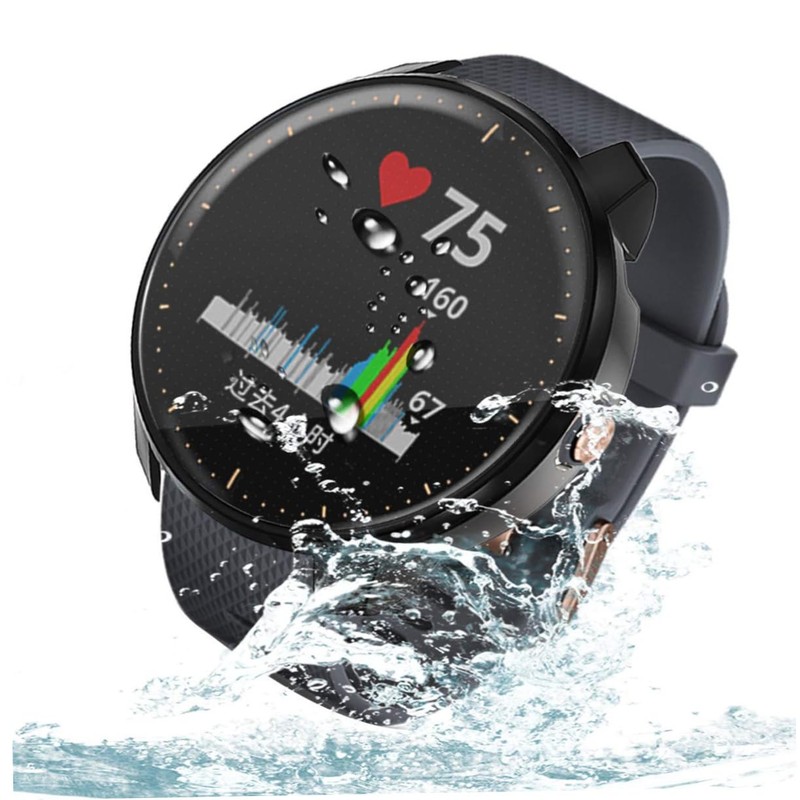 KONTONTY TPU Watch Case for 3 Shatterproof Protective Screen Sides