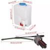 LIANGREN 12V Electric Windshield Wiper Motor Kit+Wiring For Polaris Ranger