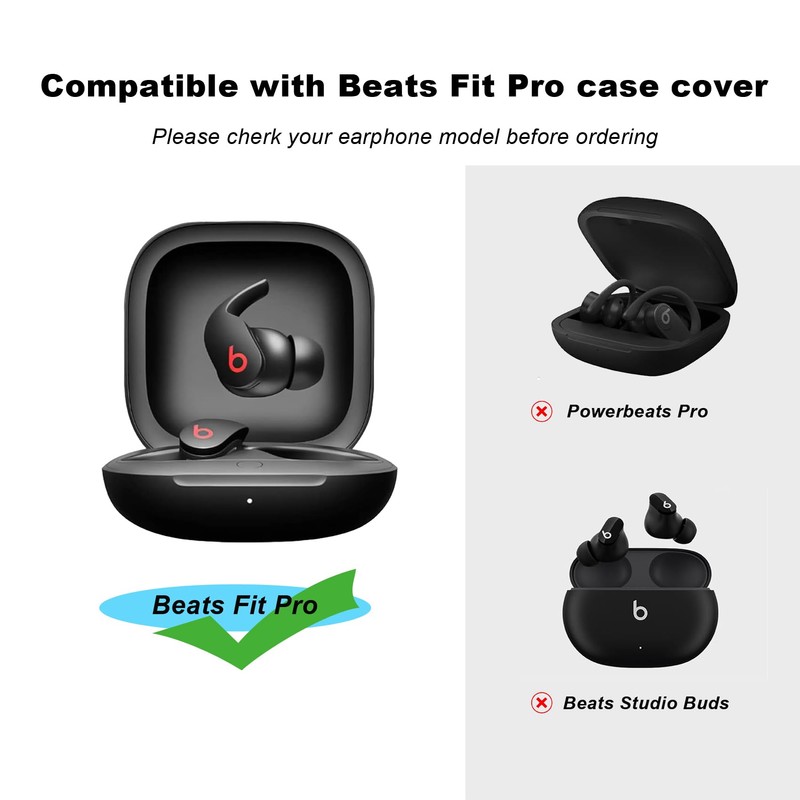AGAOSH - Funda para Beats Fit Pro con llavero, funda