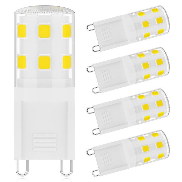 SNBIHIBE G9 LED Bulb 2W,25W Halogen Light Bulbs Equivalent 250LM,120V