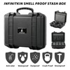 INFINITKIN Smell Proof Box, Large Airtight Storage Box with Combination