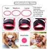 LUCKYPAW Dog Muzzle Anti Biting Barking and Chewing with Comfortable