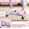 Waist Twister Machine, Adjustable Ab Twister Board with Digital Display,
