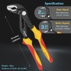 FIRSTINFO F38110 | Alligator Waterpump Plier | VDE Insulated |