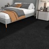 FunStick 24"x160" Large Black Carpet Roll with Padding Attached for