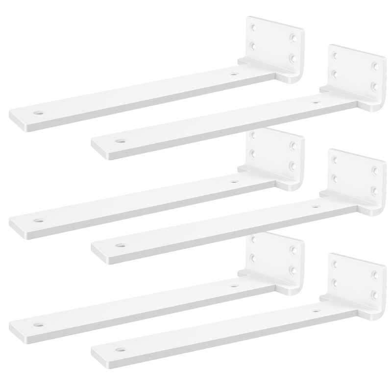 Heavy Duty Shelf Brackets, Floating Shelf Bracket 12 inch 6