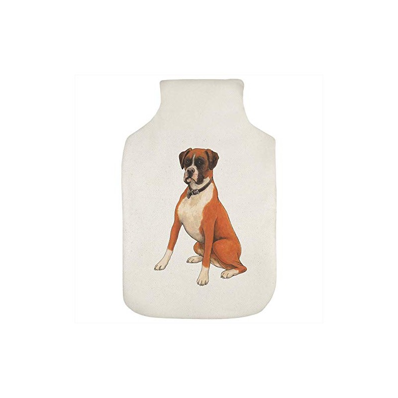 'Boxer Dog' Hot Water Bottle Cover (HW00008001)