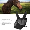 Horse Face Cover Fine Mesh Fly Guard Breathable Prevent Bites