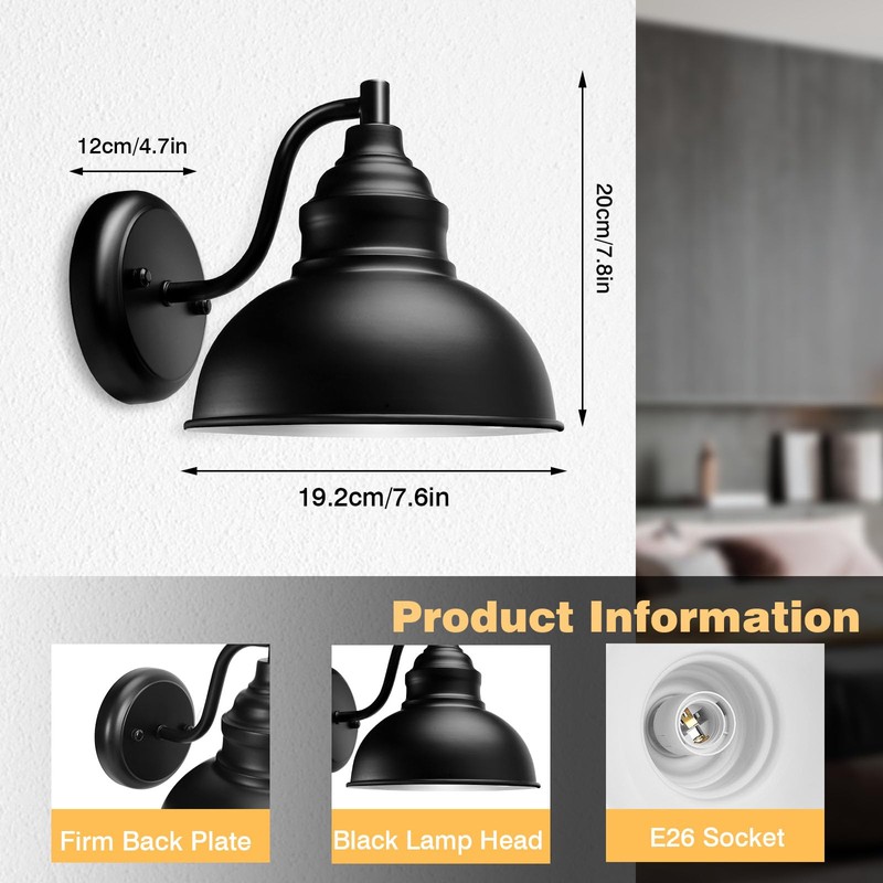 Wall Sconces Battery Operated – Rechargeable Wall Lights with Remote