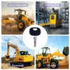 Srvauyea Pack of 6 Forklift Ignition Keys, Construction Machinery Keys,
