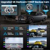 JATAZA 7" Wireless Apple CarPlay Android Auto Screen for Car