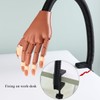 Fcozpjk Practice Hand for Acrylic Nails, Flexible Adjustable Fake Hand,