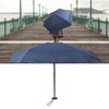 Dual Use Mini Umbrella with Storage Bag Lightweight UV Protection