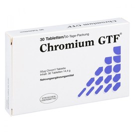 Chromium GTF Tablets Pack of 30