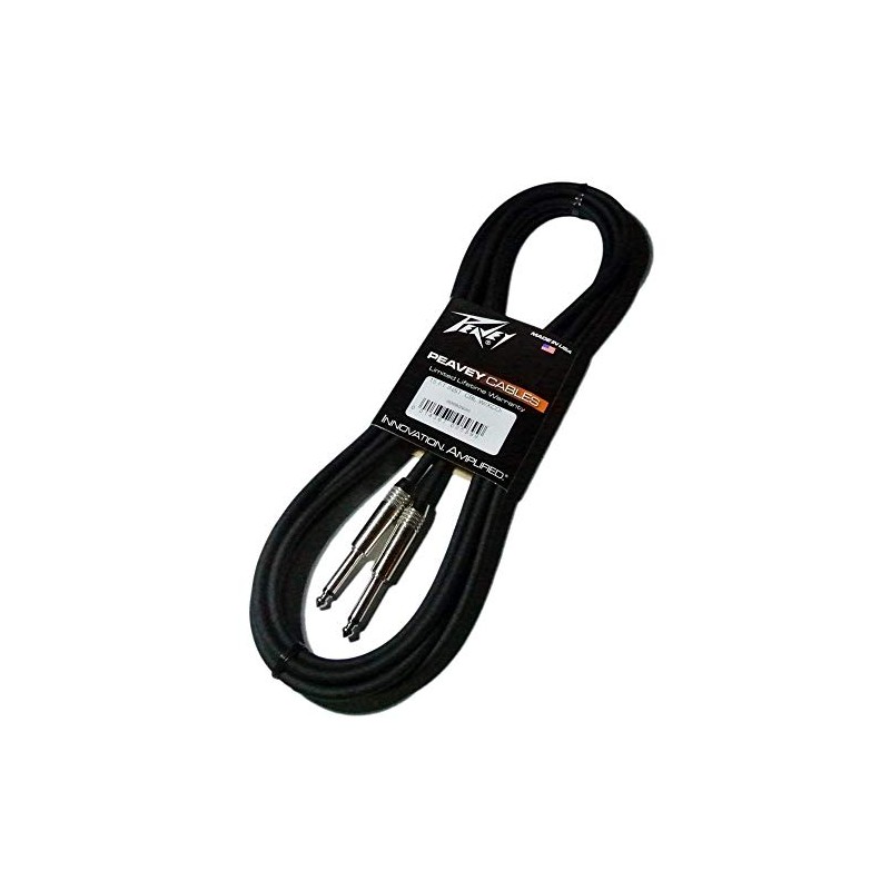 PEAVEY 15 ft Instrument Cable XCON Guitar Shield, 15.8 ft